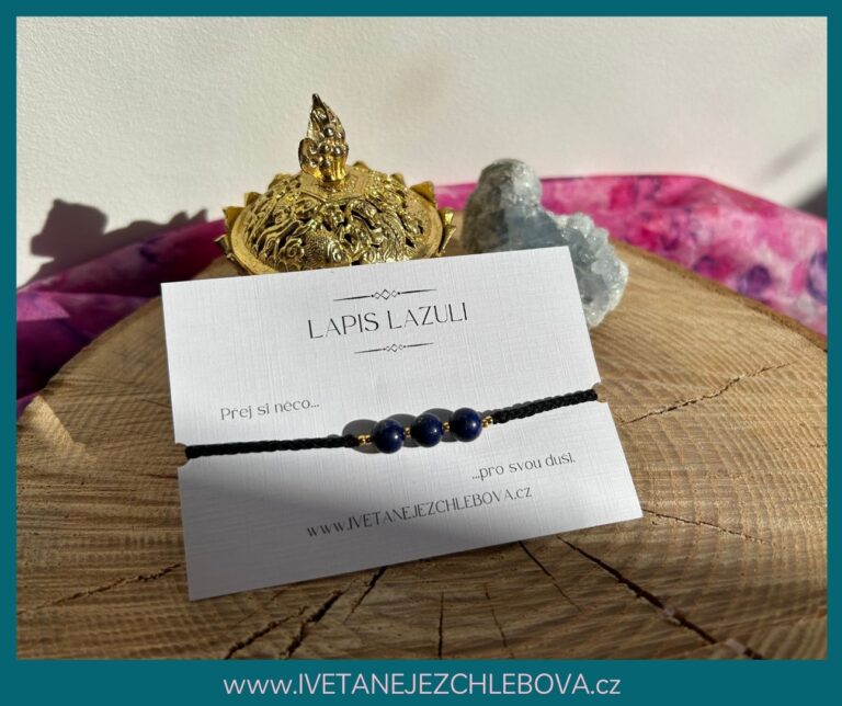 Energetický náramek Lapis Lazuli